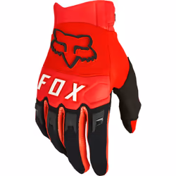 FOX Dirtpaw Gants de Motocross, noir-rouge, taille XL pour Hommes