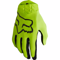 FOX Airline Gants de Motocross, noir-jaune, taille 2XL pour Hommes