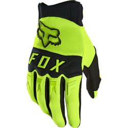 FOX Dirtpaw Gants de motocross, noir-jaune, taille 2XL pour Hommes