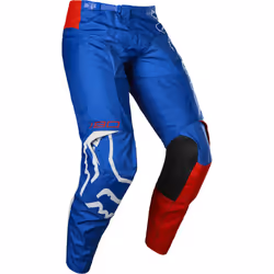 Fox 180 Skew Pantalon de motocross, gris-bleu, taille 28 pour Hommes