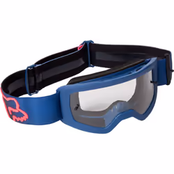 FOX Main Dier Lunettes de motocross pour les jeunes, bleu