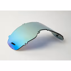 FOX Airspace / Main MX22 Injection Mirrored Lentille de remplacement, bleu pour Hommes - Vue supplémentaire 2