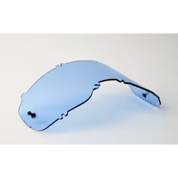 FOX Airspace / Main MX22 Injection Lentille de remplacement, bleu pour Hommes