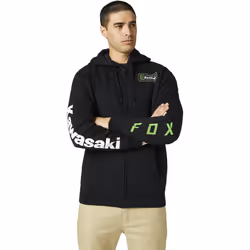 FOX Kawi Zip Capuche, noir, taille S pour Hommes