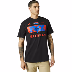 FOX Honda SS Premium T-shirt, noir, taille S pour Hommes