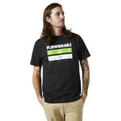 FOX Kawi Stripes SS Premium T-shirt, noir, taille S pour Hommes