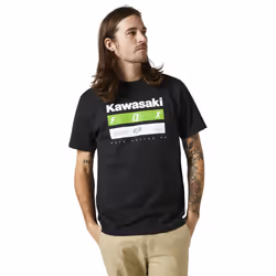 FOX Kawi Stripes SS Premium T-shirt, noir, taille S pour Hommes