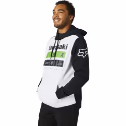 FOX Kawi Stripes Capuche, noir-blanc, taille M
