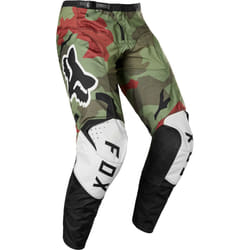 FOX 180 BNKR Pantalon de motocross, vert-multicolore, taille 30 pour Hommes
