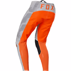 FOX Airline Exo Pantalon de motocross, gris-orange, taille 28 pour Hommes