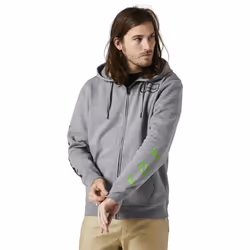 FOX Kawi Zip Capuche, gris, taille S pour Hommes