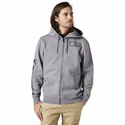 FOX Kawi Zip Capuche, gris, taille M pour Hommes