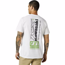 FOX Kawasaki Premium T-shirt, blanc, taille XL pour Hommes