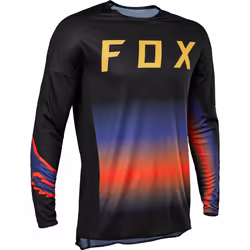 FOX 360 Fgmnt Maillot de motocross, noir, taille 2XL pour Hommes