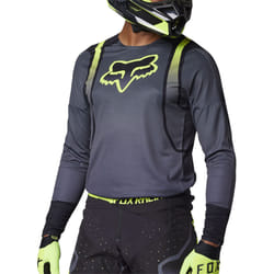 FOX 360 Vizen Maillot de motocross, noir-jaune, taille XL pour Hommes