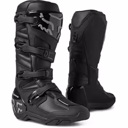 FOX Comp X Bottes de motocross, noir, taille 48 pour Hommes