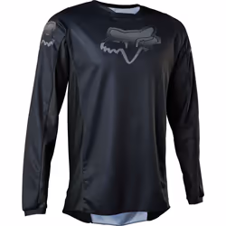 FOX 180 Blackout Maillot de motocross, noir, taille S pour Hommes