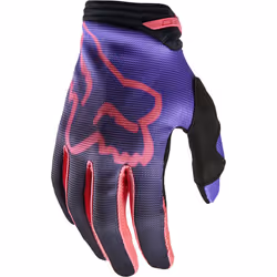 FOX 180 Toxsyk Gants de motocross pour dames, noir-rose, taille XL pour Femmes