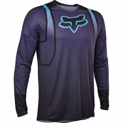FOX 360 Vizen Maillot de motocross, noir-pourpre, taille 2XL pour Hommes