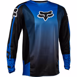 FOX 180 Leed Maillot de motocross, bleu, taille XL pour Hommes
