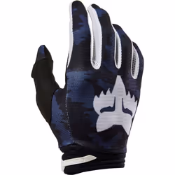 FOX 180 Nuklr Gants de motocross, bleu, taille 2XL pour Hommes
