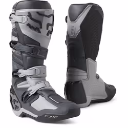 FOX Comp Bottes de motocross, gris, taille 50 pour Hommes