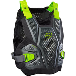 FOX Raceframe Impact Protecteur de coffre de Motocross, gris, taille L XL pour Hommes