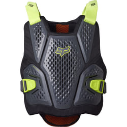 FOX Raceframe Impact SB D3O Gilet protecteur, gris, taille L XL pour Hommes