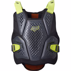 FOX Raceframe Impact SB D3O Gilet protecteur, gris, taille L XL pour Hommes