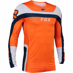 FOX Flexair Efekt Maillot de motocross, orange, taille S pour Hommes