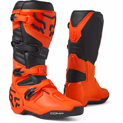 FOX Comp Bottes de motocross, orange, taille 48 pour Hommes
