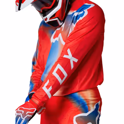 FOX 180 Toxsyk Maillot de motocross, rouge, taille XL pour Hommes - Vue supplémentaire 6