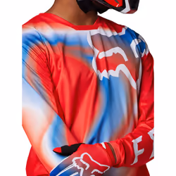 FOX 180 Toxsyk Maillot de motocross, rouge, taille 2XL pour Hommes - Vue supplémentaire 6