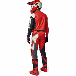 FOX 180 Xpozr Pantalon de motocross, noir-rouge, taille 28 pour Hommes - Vue supplémentaire 9