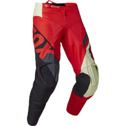 FOX 180 Xpozr Pantalon de motocross, noir-rouge, taille 34 pour Hommes