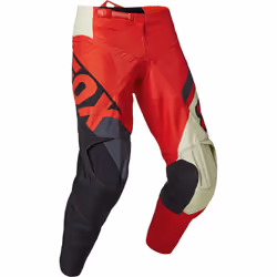 FOX 180 Xpozr Pantalon de motocross, noir-rouge, taille 36 pour Hommes
