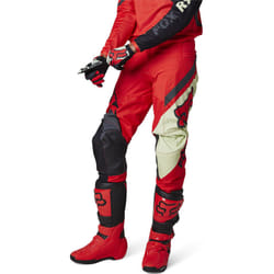 FOX 180 Xpozr Pantalon de motocross, noir-rouge, taille 38 pour Hommes