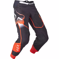 FOX 360 Vizen Pantalon de motocross, noir-rouge, taille 30 pour Hommes
