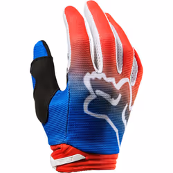 FOX 180 Toxsyk Gants de motocross pour les jeunes, rouge, taille L