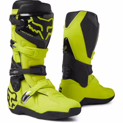 FOX Motion Bottes de motocross, jaune, taille 46 pour Hommes