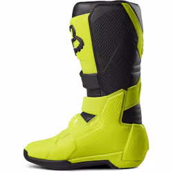 FOX Comp Bottes de motocross, noir-jaune, taille 46 pour Hommes