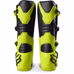 FOX Comp Bottes de motocross, noir-jaune, taille 46 pour Hommes