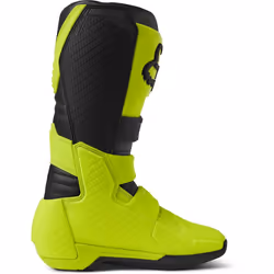 FOX Comp Bottes de motocross, noir-jaune, taille 47 pour Hommes