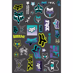 FOX Reprsnt Ensemble d’autocollants, multicolore pour Hommes