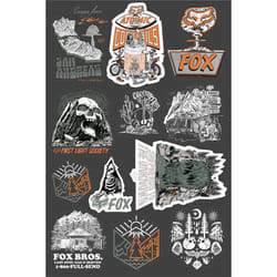 FOX Atlas Ensemble d’autocollants, multicolore pour Hommes