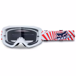 FOX Main Goat Spark Lunettes de motocross, rouge-bleu pour Hommes
