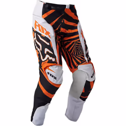 FOX 180 Goat Pantalon de motocross, orange, taille 28 pour Hommes
