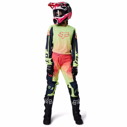 FOX 180 Leed Pantalon de motocross pour dames, rose, taille L 34 pour Femmes