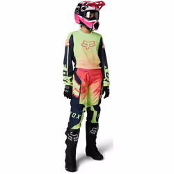 FOX 180 Leed Pantalon de motocross pour dames, rose, taille L 34 pour Femmes