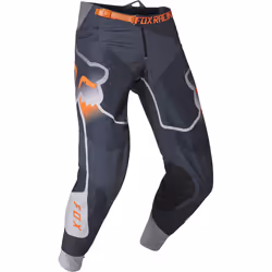 FOX 360 Vizen Pantalon de motocross, gris-orange, taille 28 pour Hommes